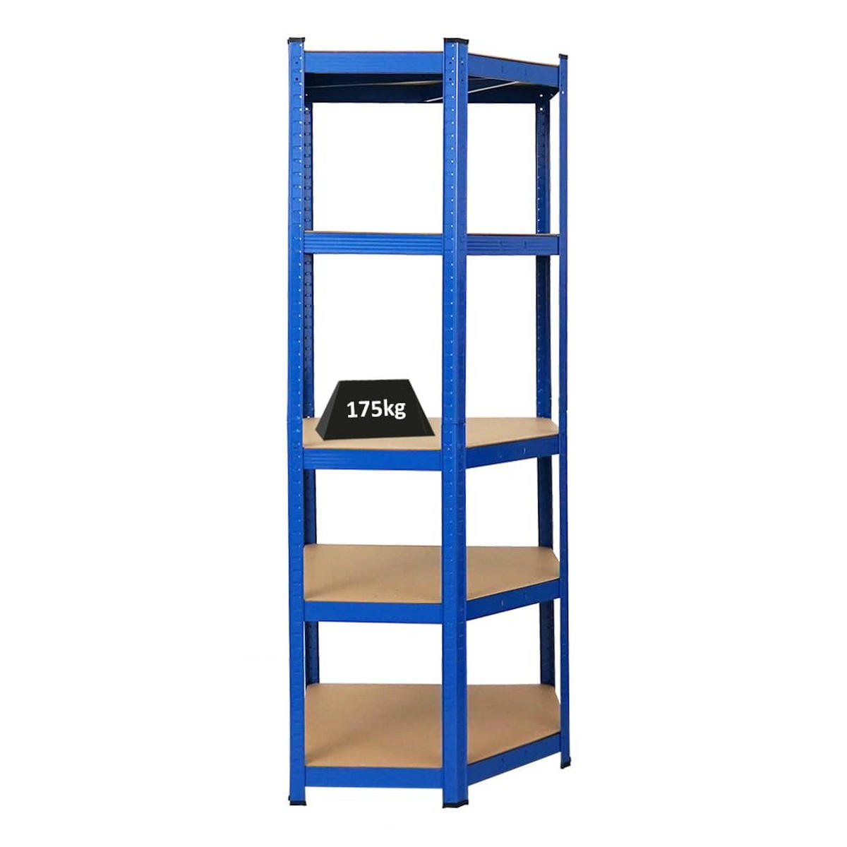 ECKREGAL Ragnar 180x70x40 cm Fachlast 175 kg Blau - Blau, Metall (70/180/40cm) - PROREGAL