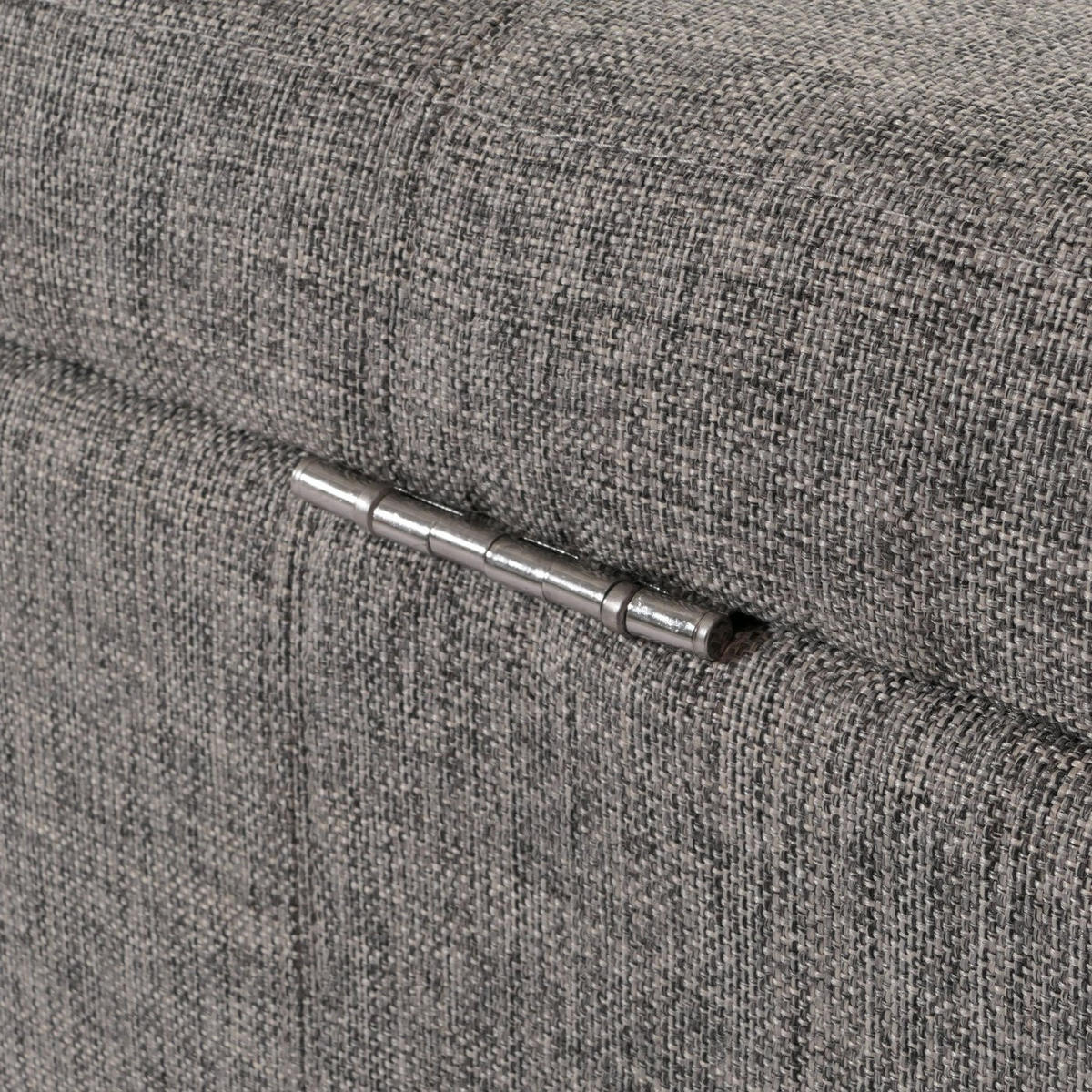 AUFBEWAHRUNGS-TRUHE XXL Grau - Grau, Textil (180/45/45cm) - MCW