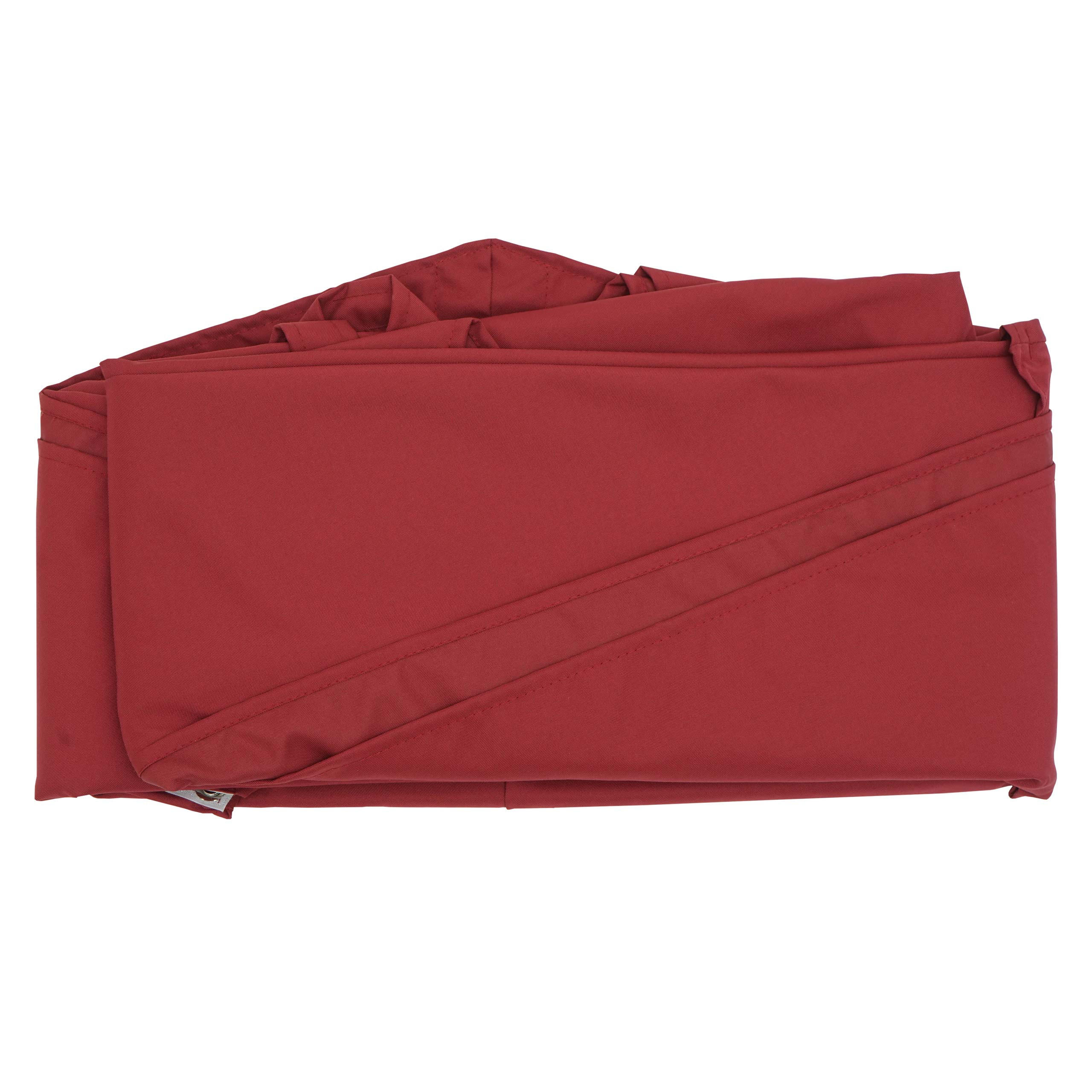 ERSATZ-BEZUG 8 STREBEN RUND Bordeaux - Bordeaux, Textil (400/400cm) - MCW