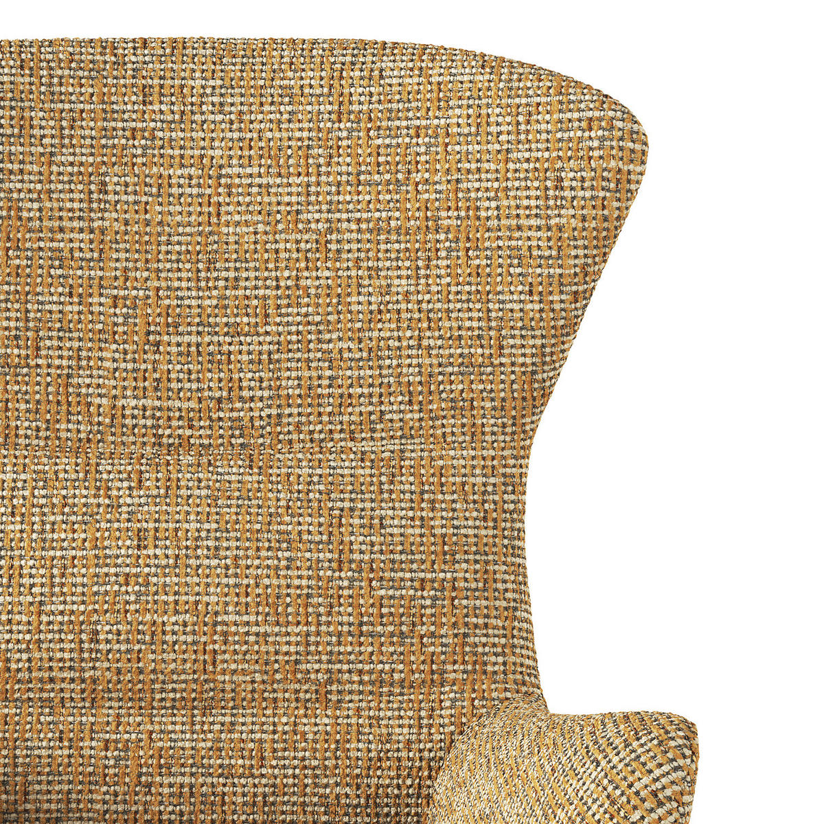 SESSEL mit Kreuzfuß - Chromfarben/Honig, Textil/Metall (84/99/96cm) - home24