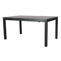 GARTENTISCH Schwarz - Schwarz, Holzwerkstoff (95/260/76cm) - ebuy24