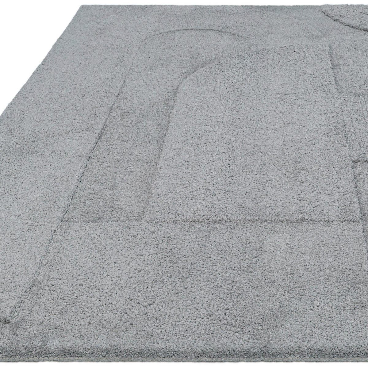 TEPPICH modern Wohn-/Schlafzimmer BONA Blau 120 x 170 cm - Blau, Textil (120/170cm) - Novatrend