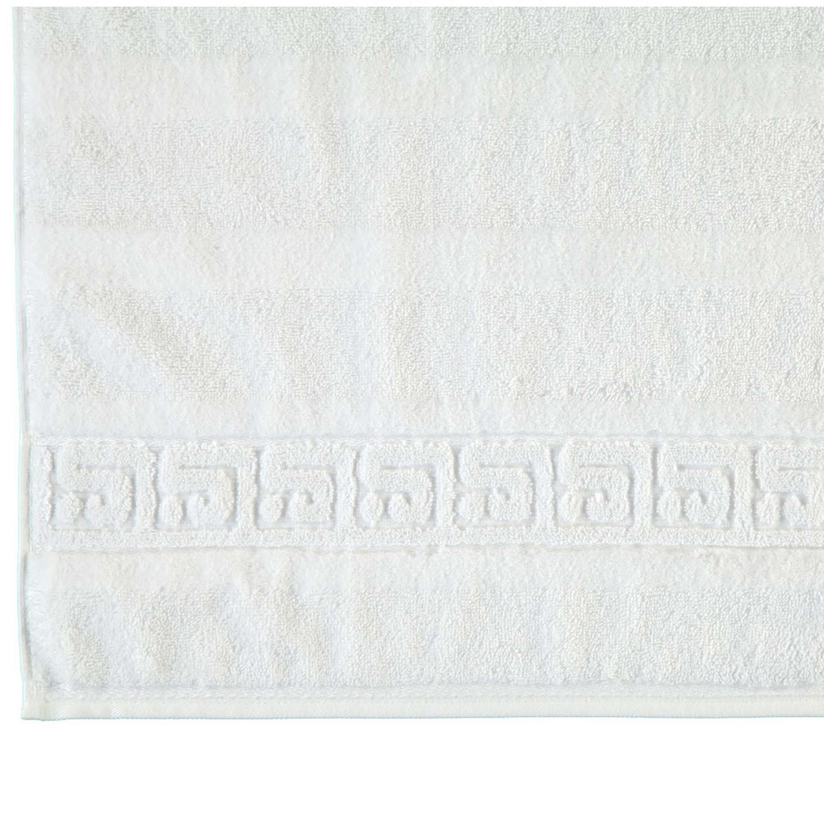 GÄSTETUCH 6er Pack 100% Baumwolle, Weiß, 30 x 50 cm - Weiß, Naturmaterialien (30/40cm) - Cawoe