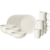 FRÜHSTÜCKSSET Casablanca weiß 18er Set - Weiß, Keramik (1/1/1cm) - Ritzenhoff Breker