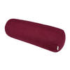 NACKENROLLENBEZUG reines Leinen merlot-rot 40/15 cm - Dunkelrot, Naturmaterialien (15/40cm) - beties Heimtextil