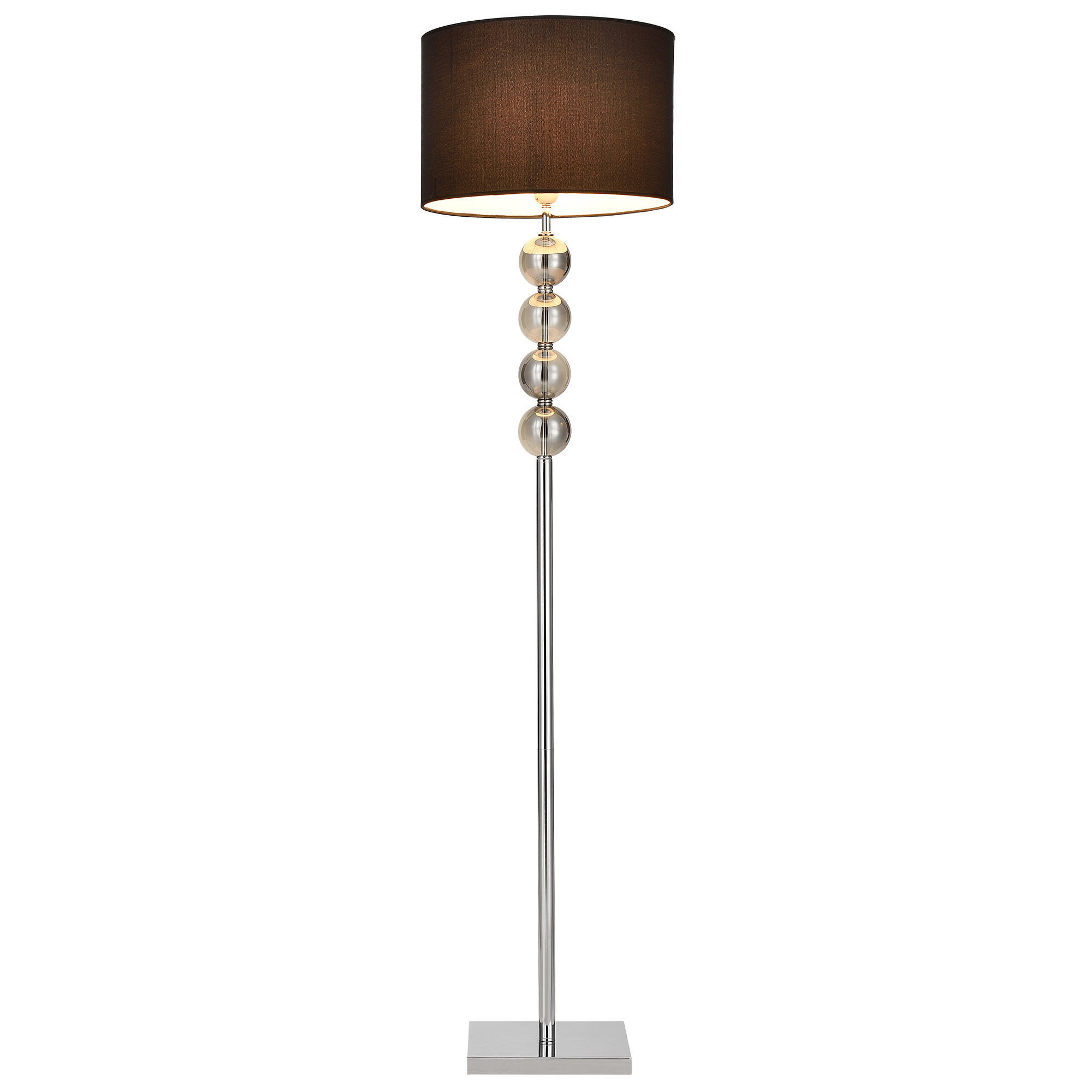 STEHLEUCHTE Spheridern - Schwarz, Metall (38/38/155cm) - lux.pro