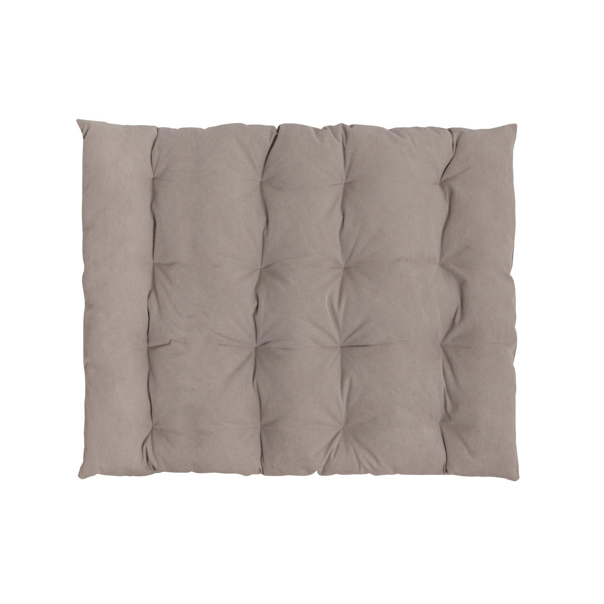 BODENKISSEN aus taupefarbener Baumwolle, 120/100 cm CIELO - Taupe, Textil (120/100/8cm) - RNT By Really Nice Things