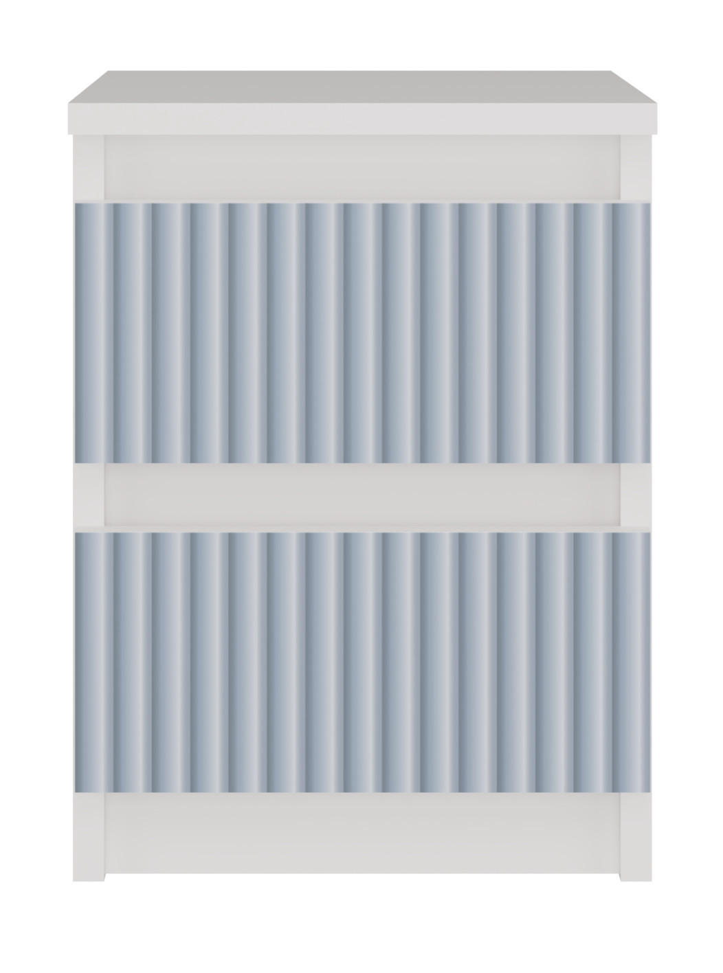 NACHTTISCH MALWA M2 ARTESO - BLAU - Blau, Holzwerkstoff (30/40/30cm) - CDF