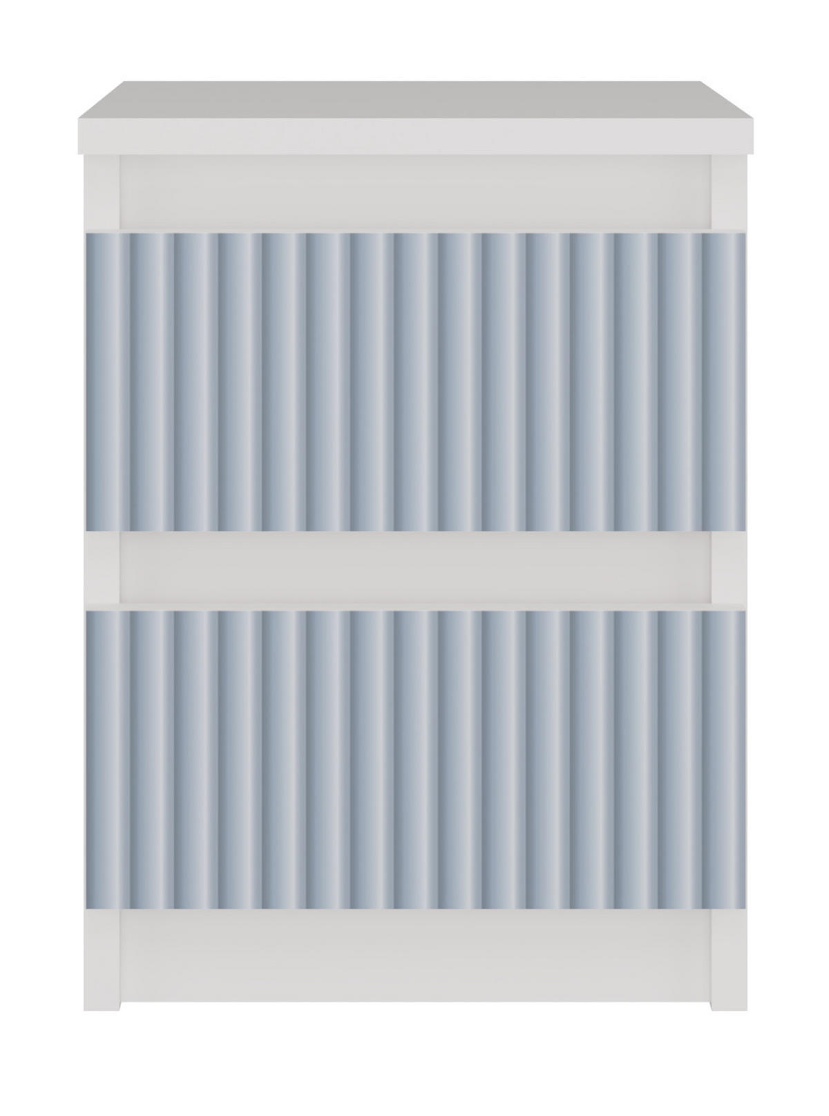 NACHTTISCH MALWA M2 ARTESO - BLAU - Blau, Holzwerkstoff (30/40/30cm) - CDF