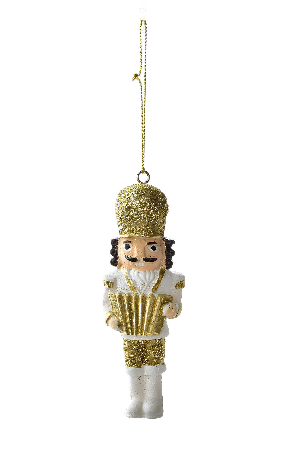 CHRISTBAUMKUGEL Santa Lila Gold 10/3/1 cm Kunstoff - Goldfarben, Kunststoff (3/1/10cm) - Mondex