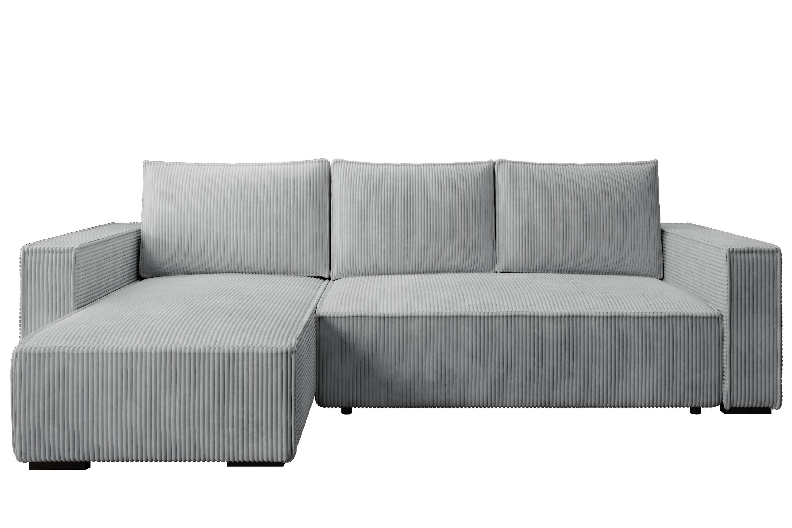 Storez24 Ecksofa Grau 240x140 cm