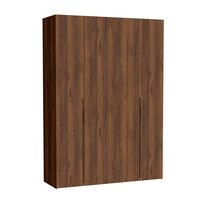 FALTTÜRENSCHRANK Omodeo 170 cm breit in Warmia-Nussbaum – mit WingLine-Falttüren - Walnussfarben, Holzwerkstoff (170/240/58cm) - AX Living