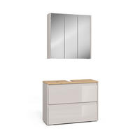 KOUPELNOVÝ NÁBYTEK Majest Kašmír/Řemeselné - kašmírová/světle šedá, kompozitní dřevo (80.1/62/30.1cm) - Vicco