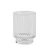 ZAHNPUTZBECHER Ryflos transparent - Transparent, Glas (7/9.7/7cm) - home&you