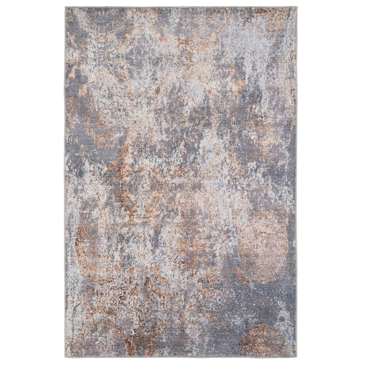FLACHWEBETEPPICH Tobin - Grau, Textil (120/170cm) - Kukoon Rugs