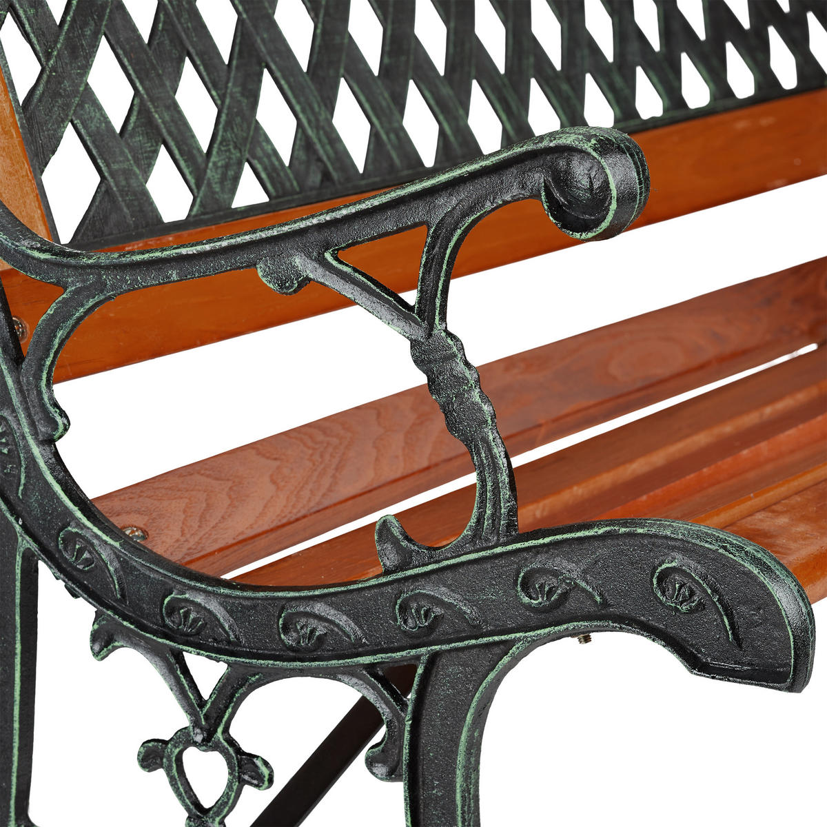 GARTENBANK - Multicolor, Holz/Kunststoff (125/73/52.5cm) - Relaxdays