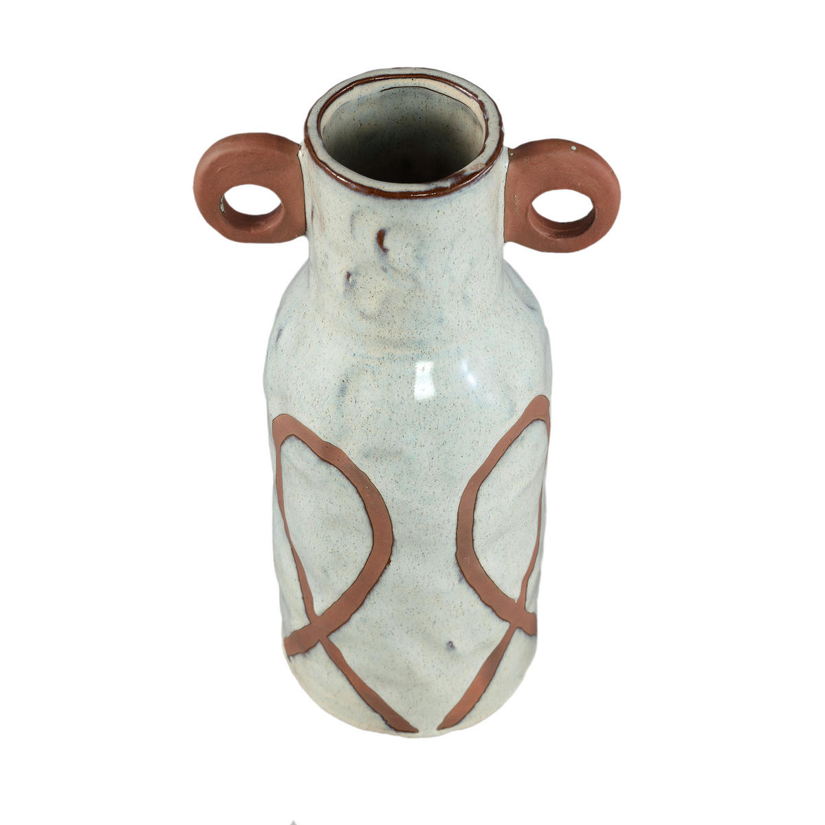 TOPF Freiah Beige 16.5/13/31.5cm - Beige, Keramik (31.5cm) - PTMD Collection