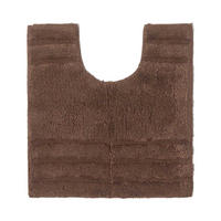 WC-VORLEGER Spa Supreme 50/55 cm, Baumwolle - Braun, Textil (50/55cm) - Homescapes