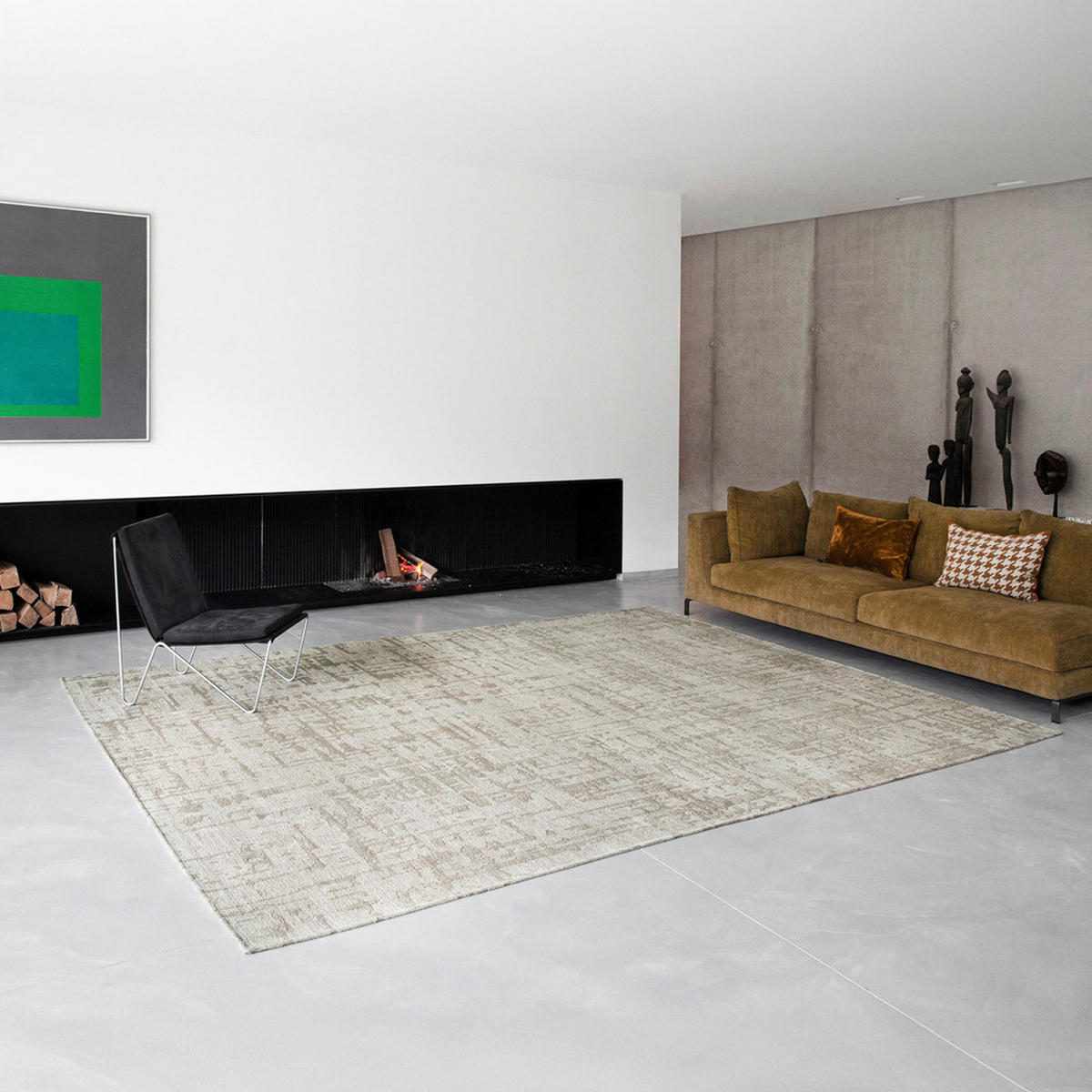 TEPPICH Dry Beige Structures 170/240 cm - Beige, Textil (170/240cm) - Louis De Poortere