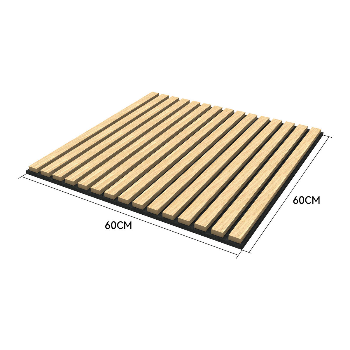 AKUSTICKÝ SET STĚNOVÝCH PANELŮ Vang 4 KS II - dub artisan, kompozitní dřevo/plast (60/60/2.1cm) - NEU.HOLZ