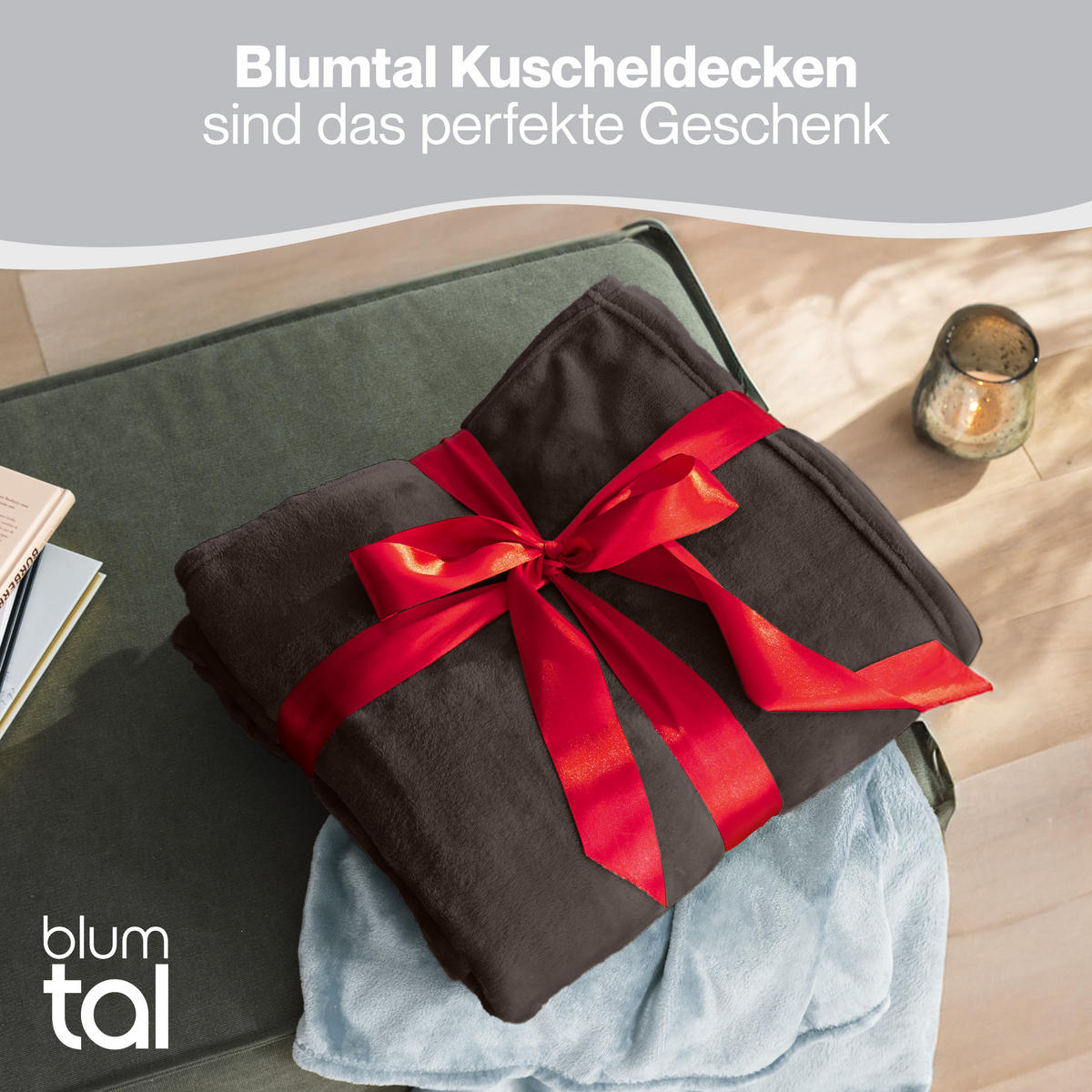 KUSCHELDECKE Anton 150/200 cm, Dunkelbraun - Dunkelbraun, Textil (150/200cm) - Blumtal