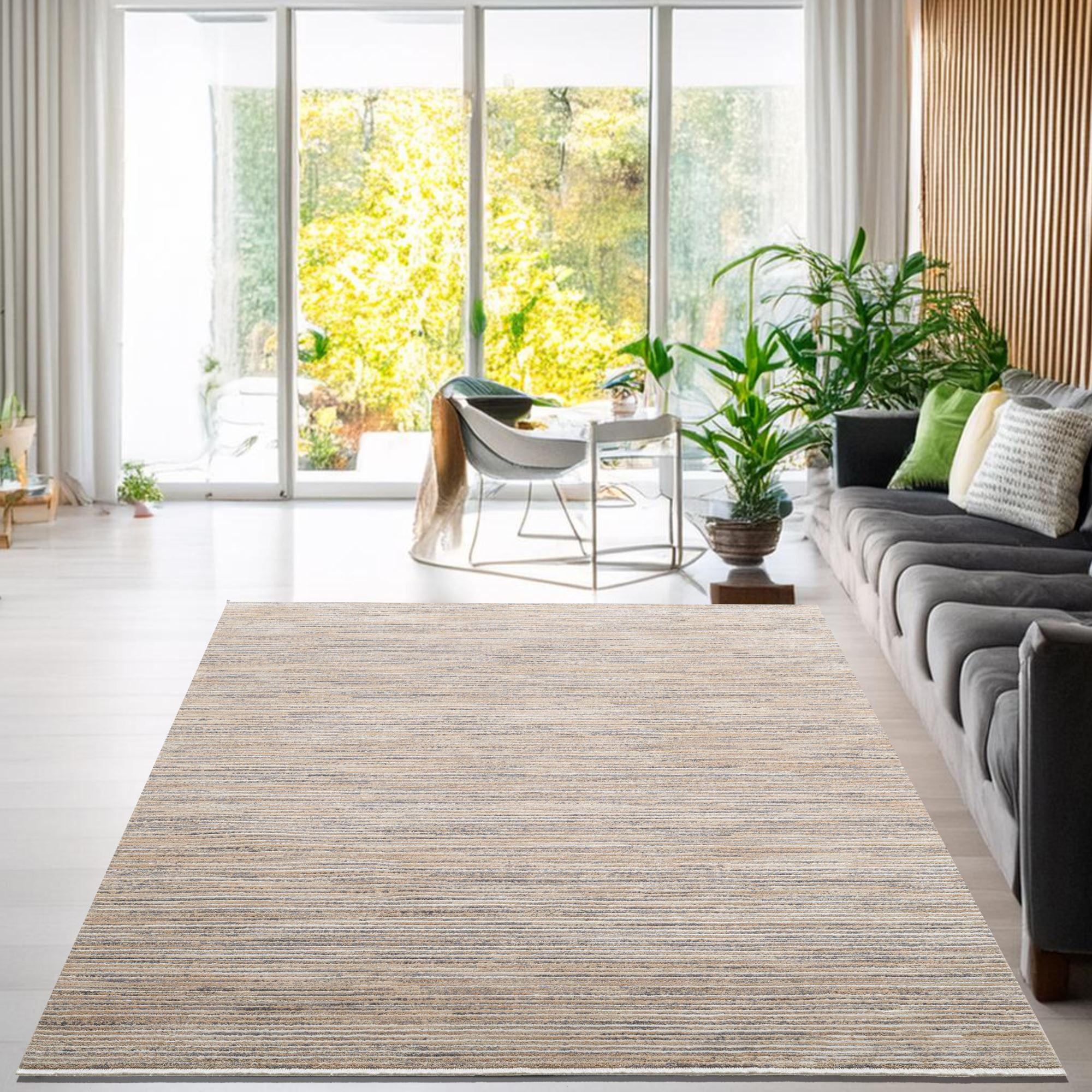 FLACHWEBETEPPICH Corduletta 240x340 cm - Beige, Textil (240/340cm) - Gino Falcone
