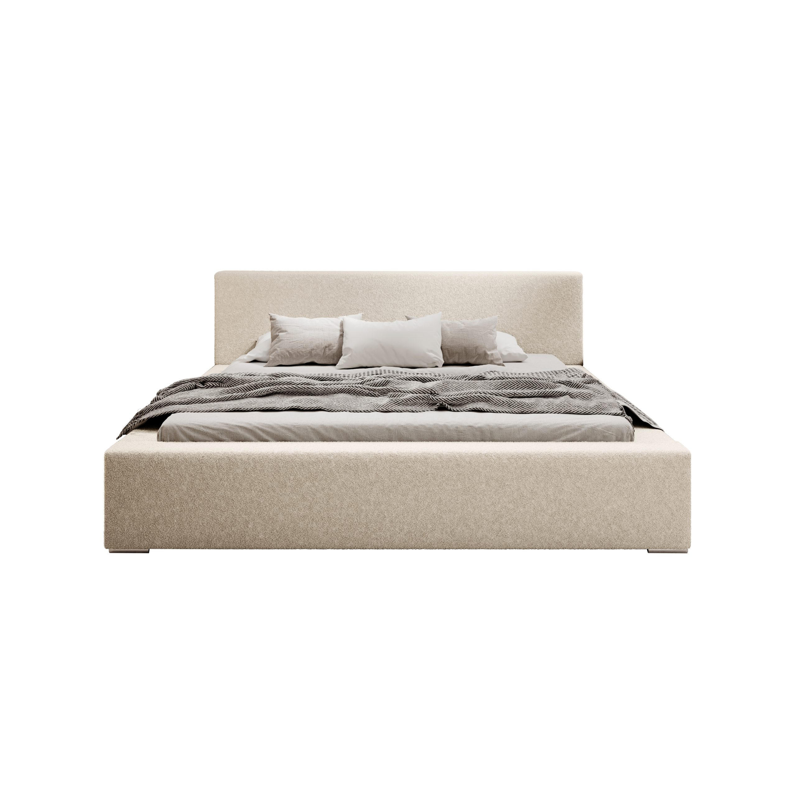 POLSTERBETT Jenne 160x200 cm, Creme - Creme, Textil (160/200cm) - Fedve