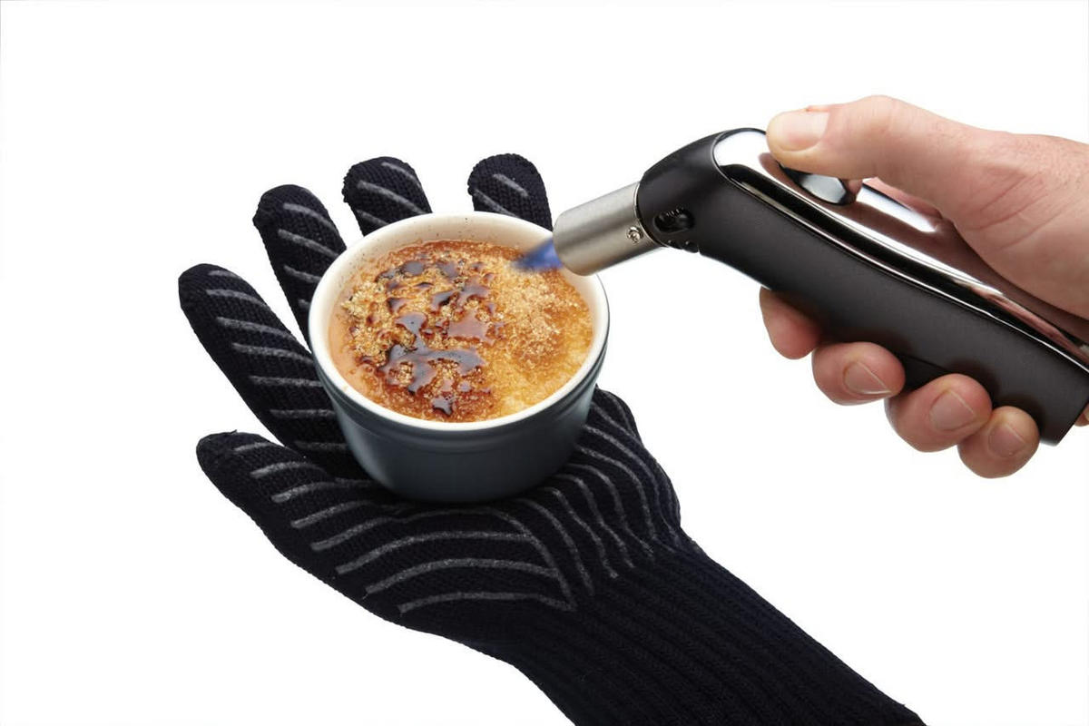 OFENHANDSCHUHE Schwarz - 2 Stück - Schwarz, Kunststoff (2/32cm)