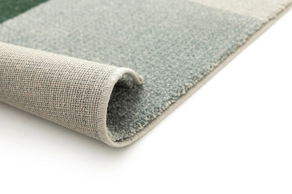 TEPPICH aus recycelten Fasern im Designstil grün - Grün, Textil (120/170cm) - AFK Living