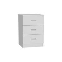 KOMMODE Weiß 42/62/40 - Weiß, Holzwerkstoff (42/62/40cm) - RAUMHIRSCH FURNITURE