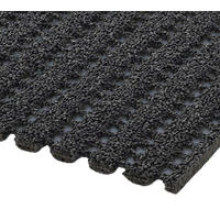 SICHERHEITSMATTE Rutschfest Unico R13 Basalt 120x300cm - Dunkelgrau, Kunststoff (120/300cm) - AKO