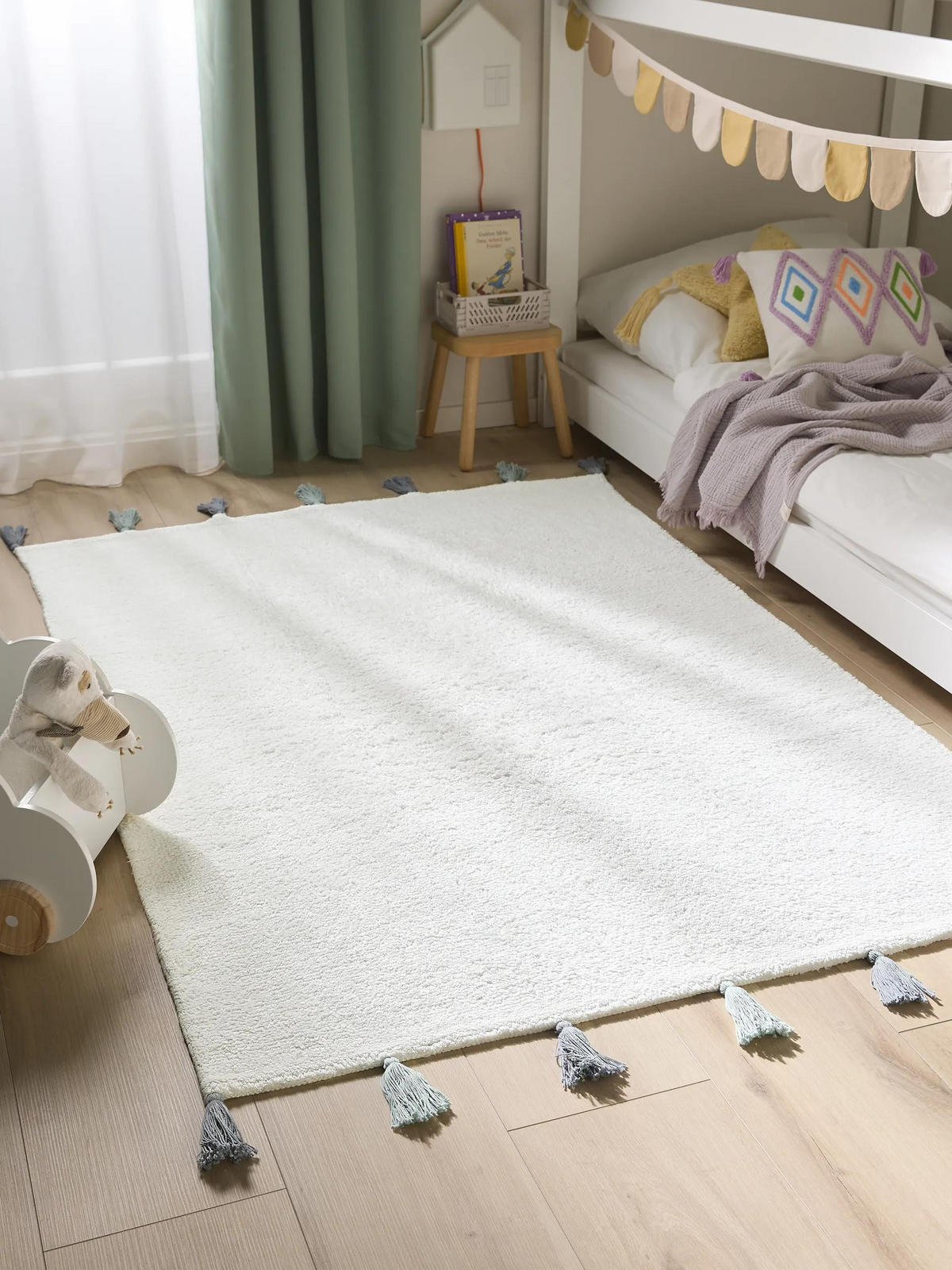 KINDERTEPPICH waschbar Malu Blau 60x100 cm - Blau, Textil (60/100cm) - Lytte