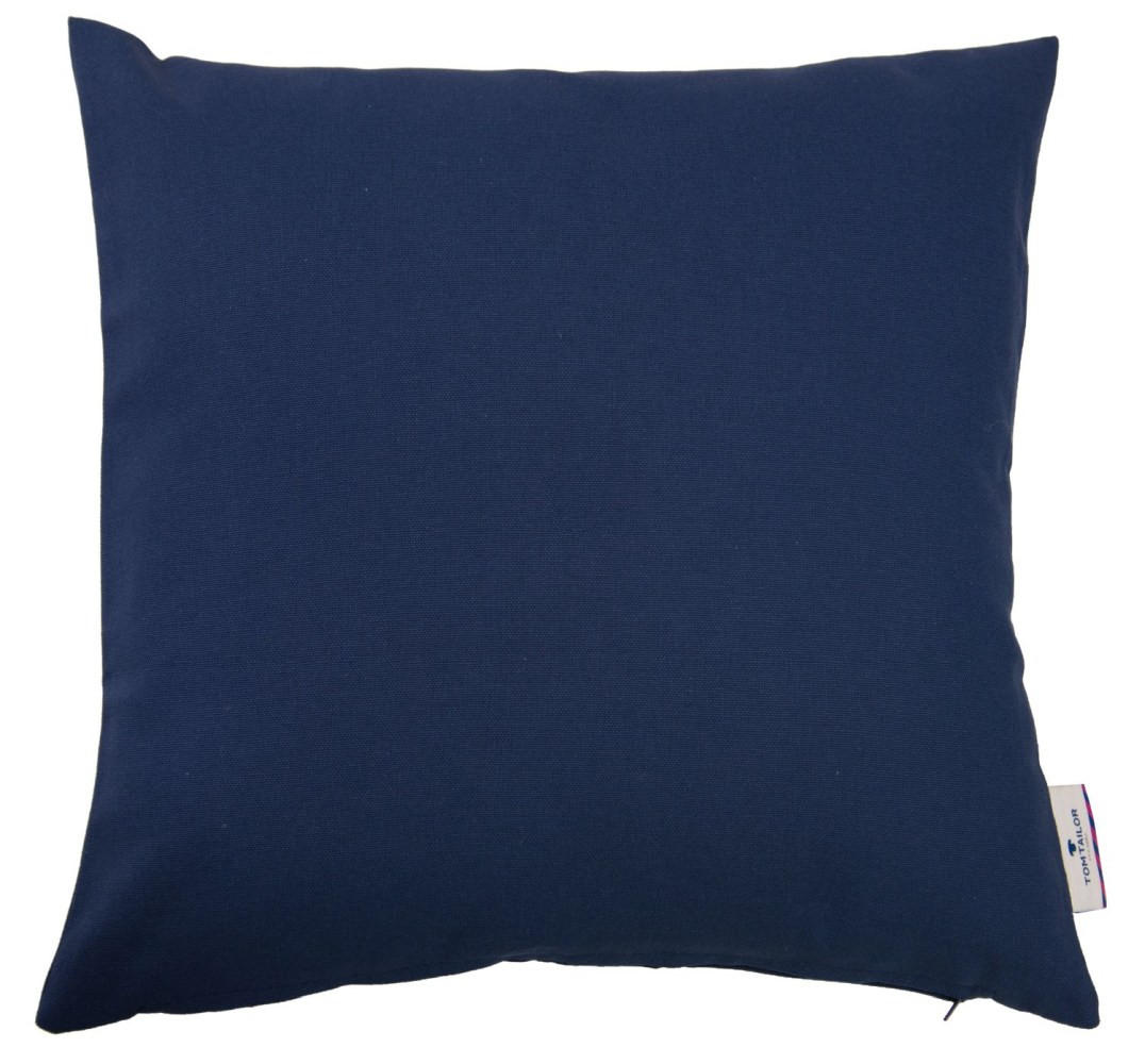 ZIERKISSENHÜLLE Dove dunkelblau 60x60cm - Dunkelblau, Textil (60/60cm) - Tom Tailor