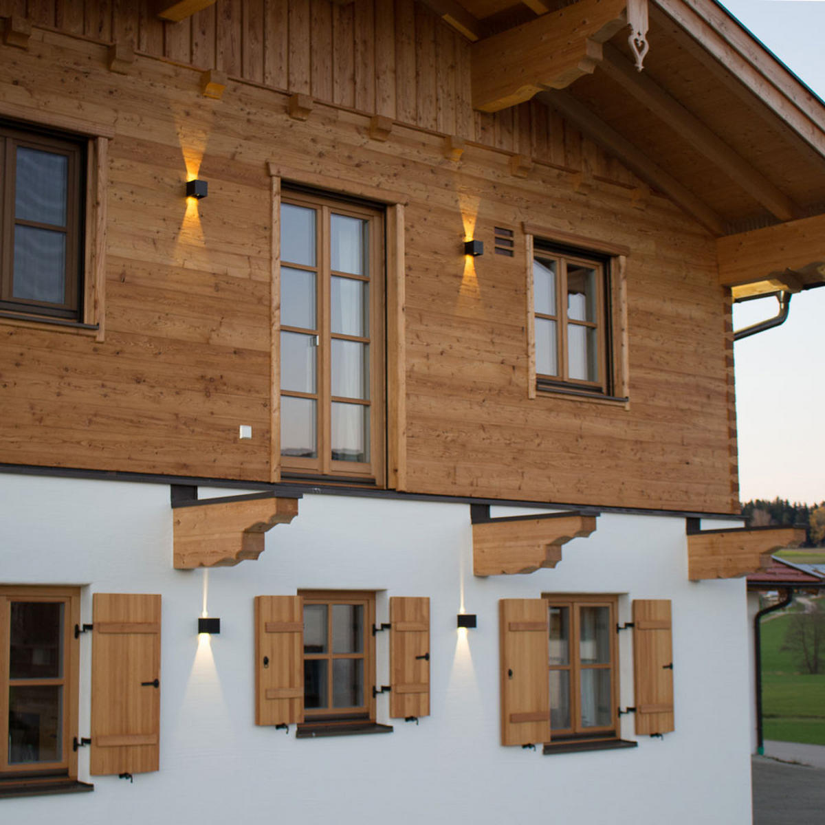 LED-WANDLAMPE Ixa mit Sensor Anthrazit Rund - Anthrazit, Metall (10/10/10cm) - s.luce