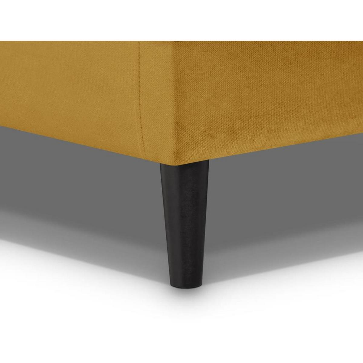 3-SITZER Schlafsofa Nancy Bis gelb - Gelb, Holz/Textil (220/89/93cm) - Beautysofa