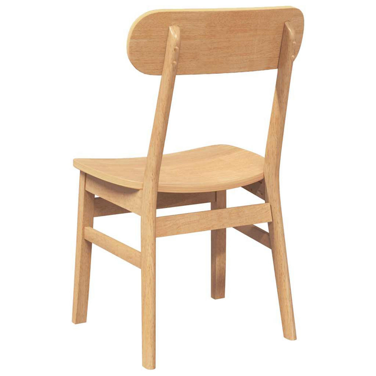 STUHL-SET 2 Stk Wolfsgrund 46/81.5/47 cm - Braun, Holz (46/81.5/47cm) - ZMH