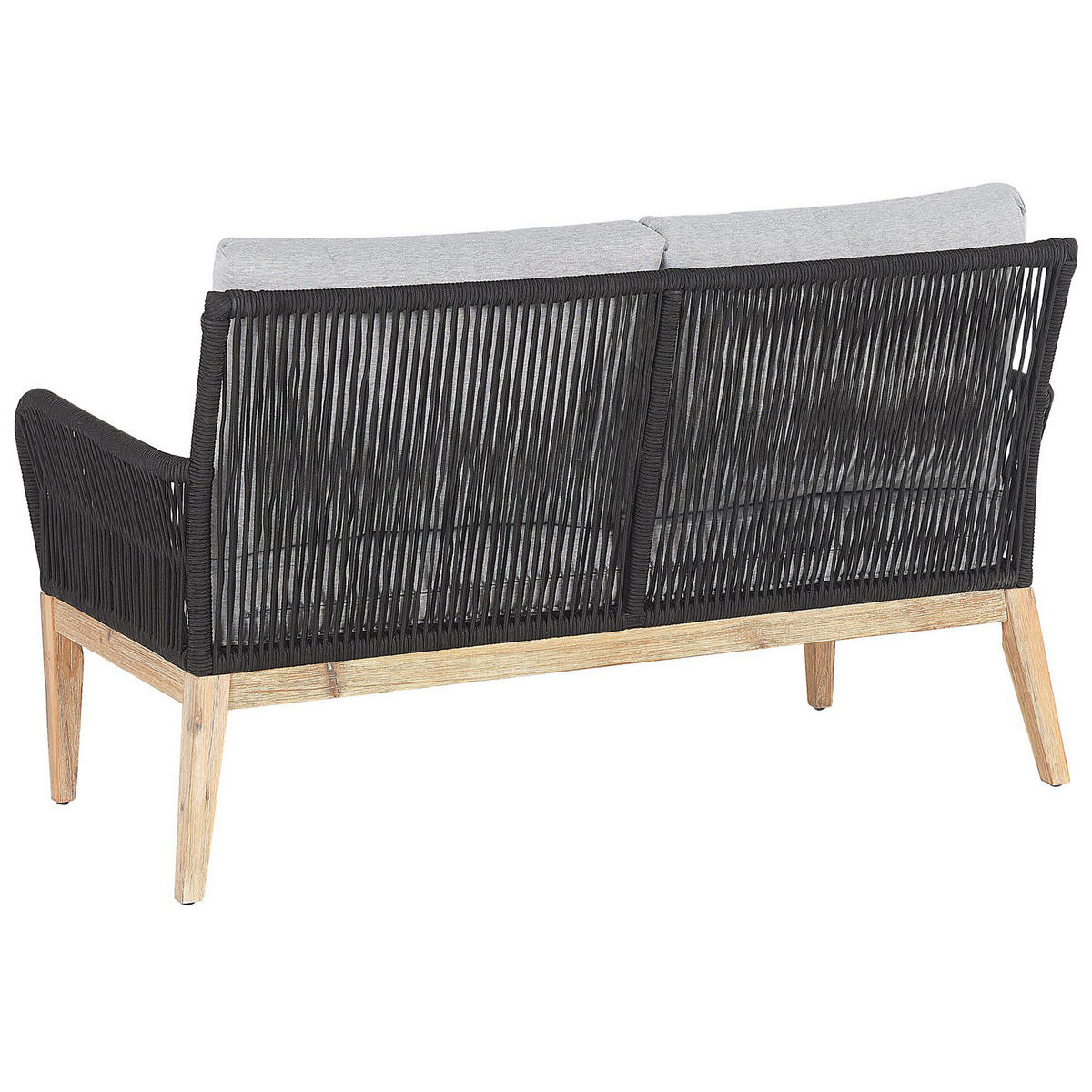 LOUNGE-SET 4-sitzer Akazienholz Grau Merano - Grau, Holz - Beliani