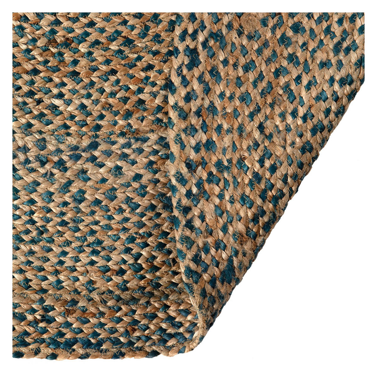 TEPPICH Elliot riviera diameter 160 cm - Blau, Textil (160/160cm) - Vivaraise
