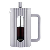 TEEKANNE Grau 14.2/14.2/19.5 cm KB7747 - Grau, Kunststoff (0.6L) - Klausberg 