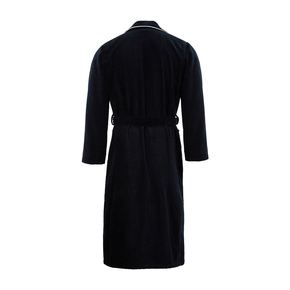 SCHALKRAGENMANTEL HOMEWEAR - Schwarz, Textil (Snull) - MÖVE