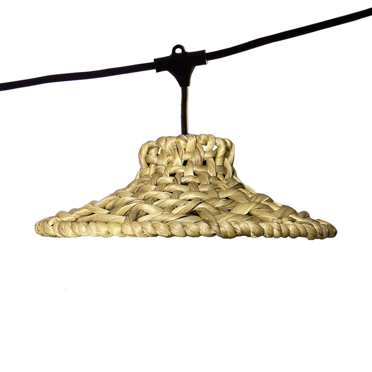 LICHTERKETTE MOOREA beige - Beige, Naturmaterialien (600cm) - Lumisky