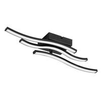LED závěsné světlo Christine III 52/12/8 cm - černá, plast (52/12/8cm) - Nettlife