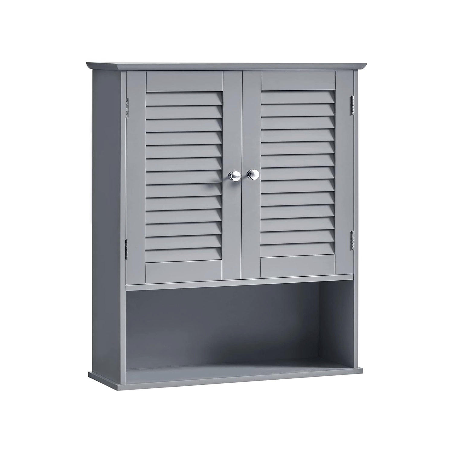 BADEZIMMERSCHRANK PHNOM PENH - Grau, Holzwerkstoff (30/82/30cm) - Hansiro