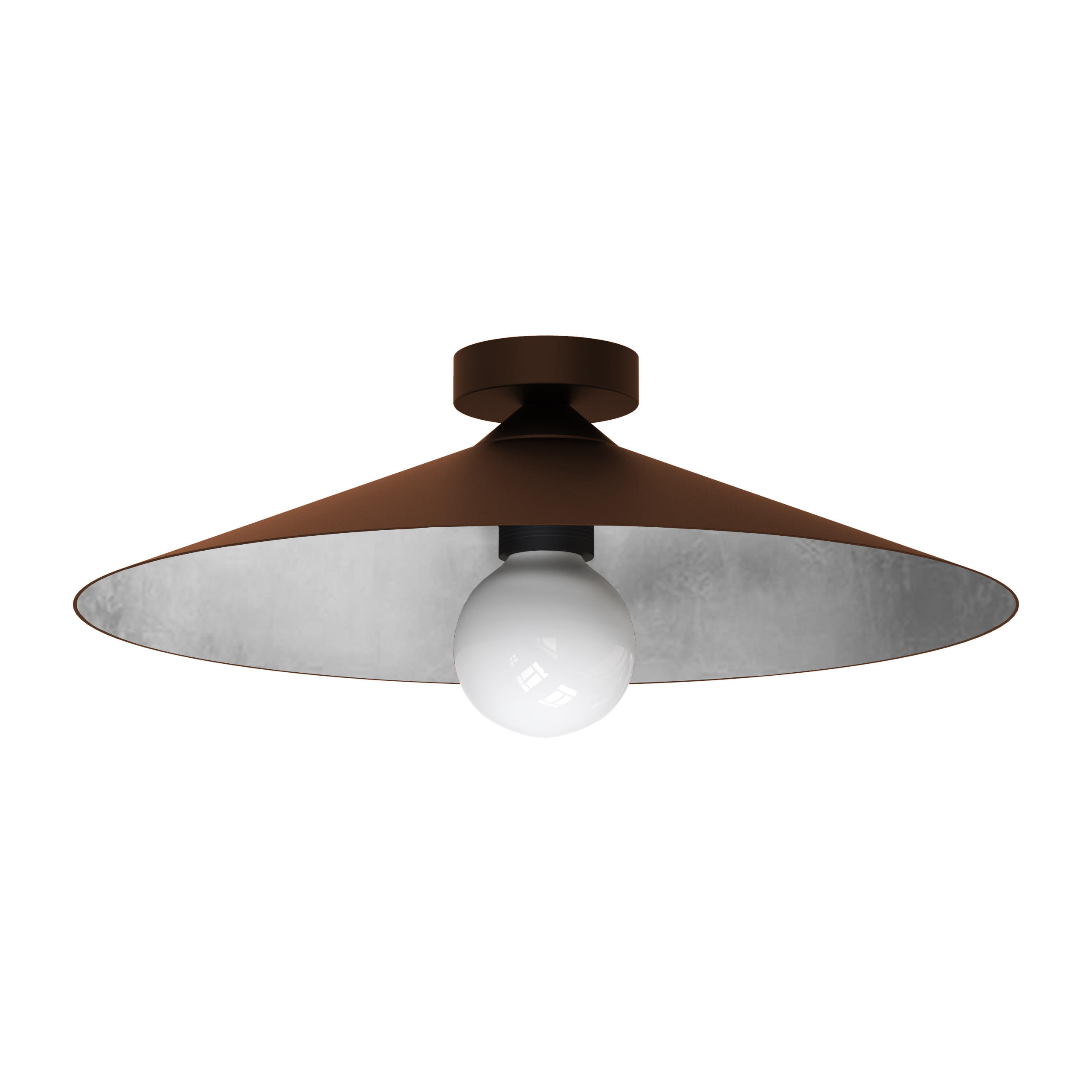 Lumicom Deckenleuchte Braun 40x14x40 cm