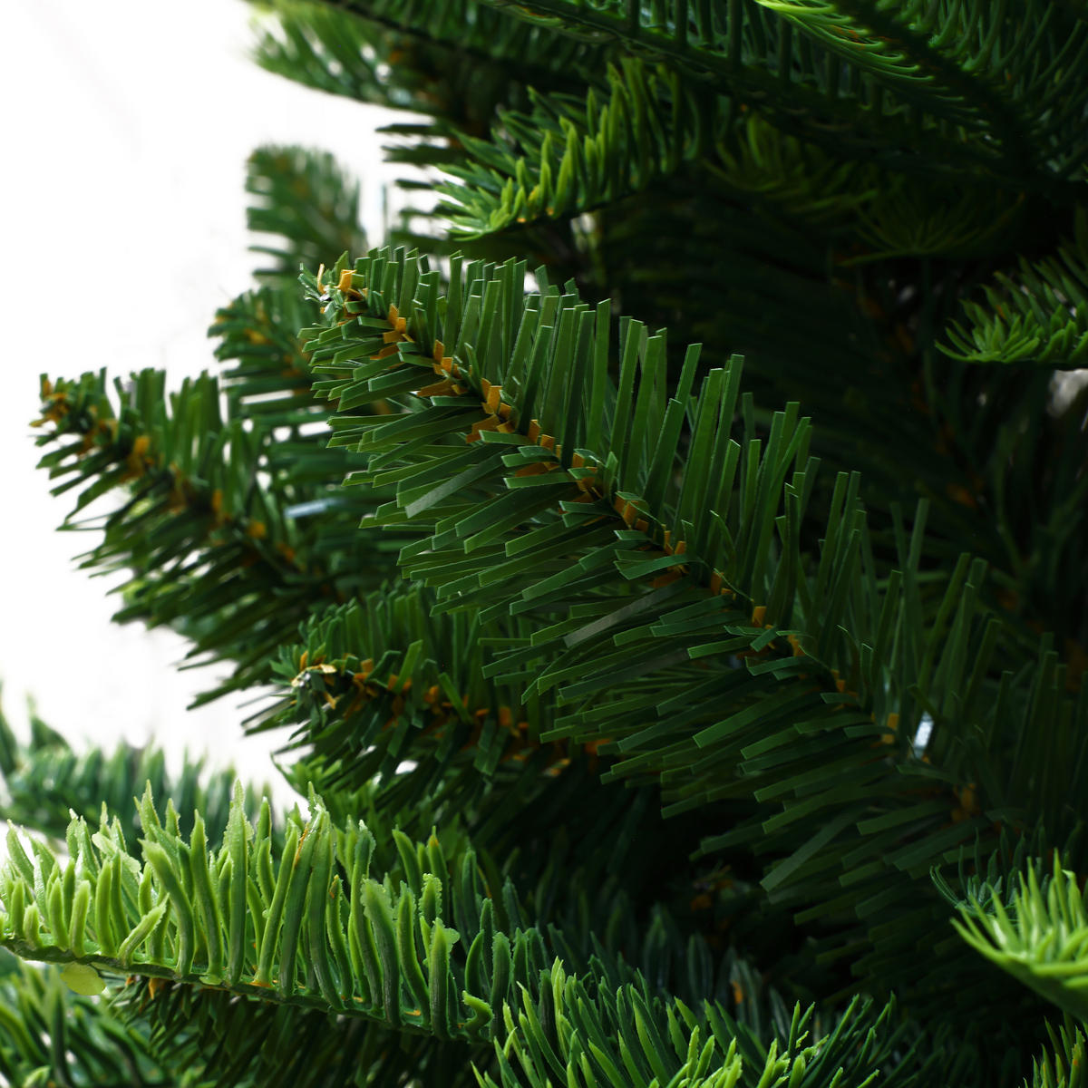 KÜNSTLICHER Weihnachtsbaum 185 cm, Tannen-Optik, 1499 PE/PVC-Spitzen - Grün, Kunststoff (92/185cm) - Hometopia