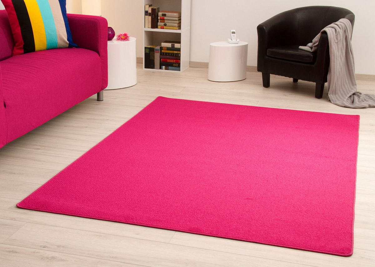 MODERNER TEPPICH 80/300 cm Cambridge Young - Pink, Textil (80/300cm) - Steffensmeier