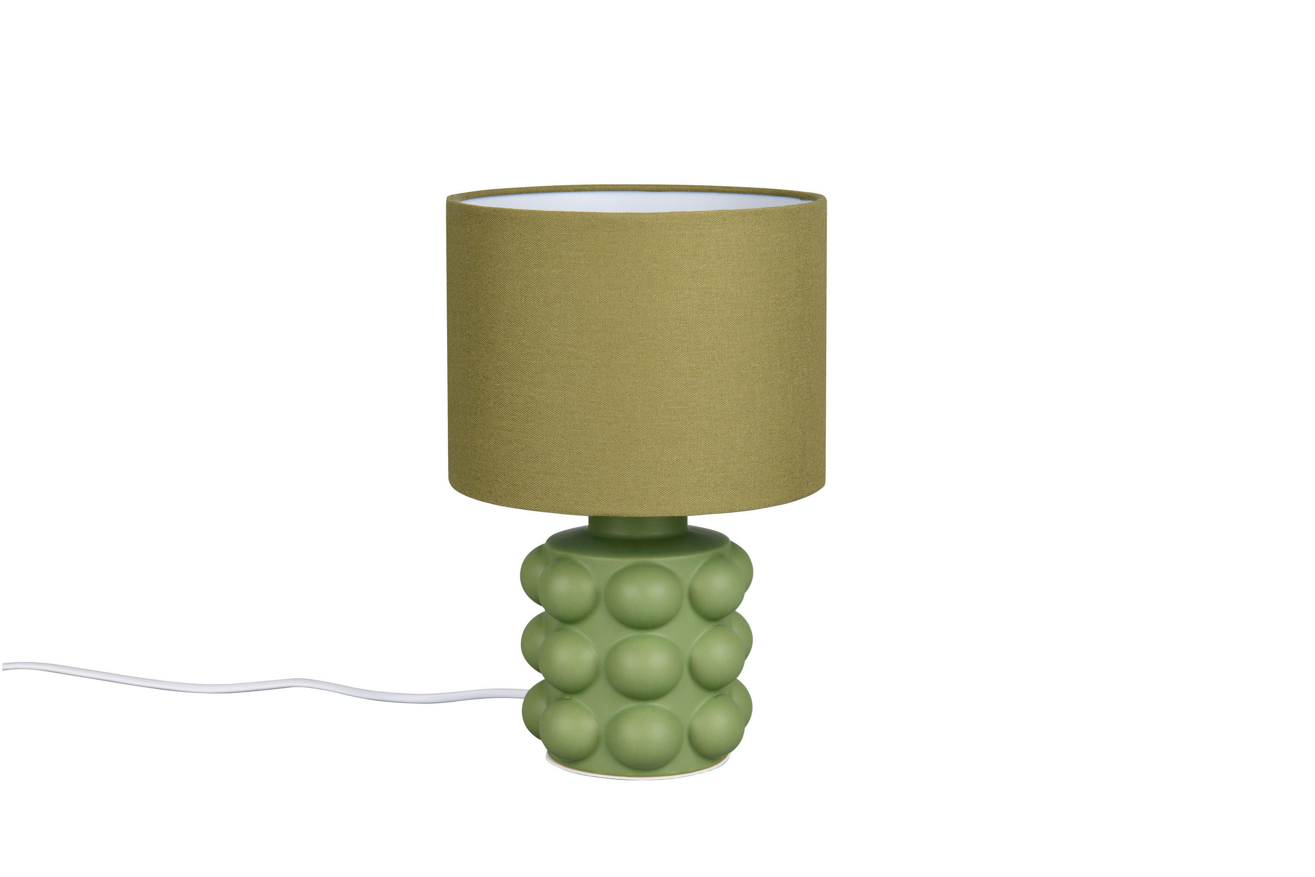 TISCHLAMPE KATE - Grün - 20/20/30 cm - Grün, Keramik (20/20/30cm) - Trio Leuchten