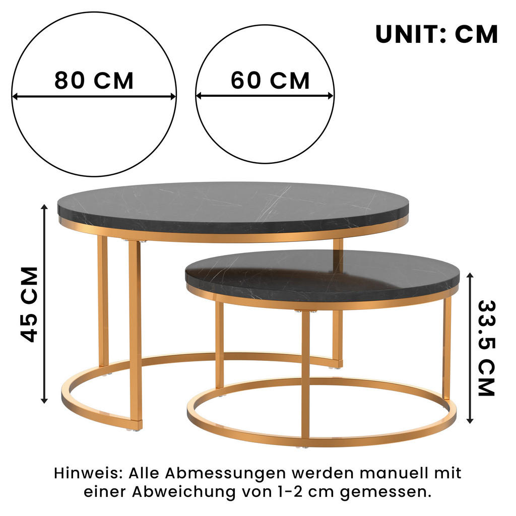 Modfu Couchtisch | Schwarz