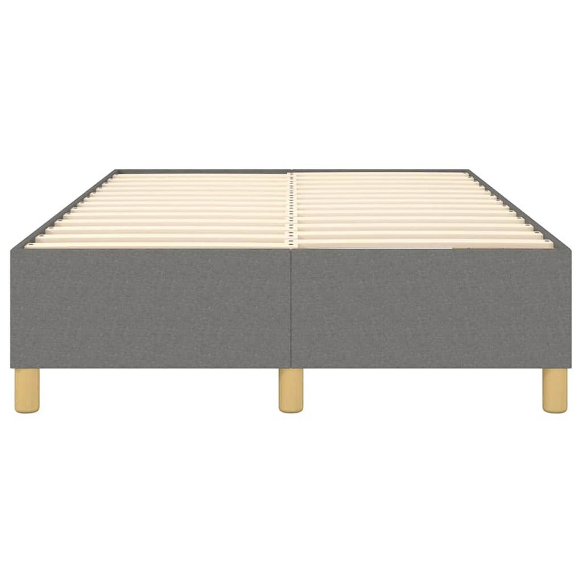POLSTERBETT Raber 120/203 cm - Grau, Holzwerkstoff (120/200cm) - Nettlife