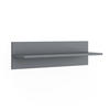 WANDREGAL Ajaton Grau 70 x 20 cm - Grau, Holzwerkstoff (70/20/20cm) - VitaliSpa